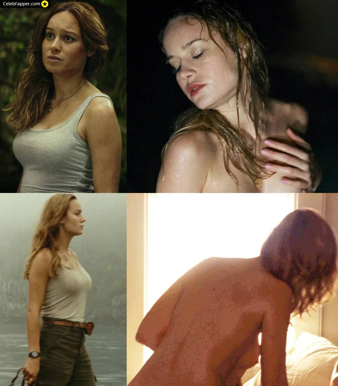 brie larson fap